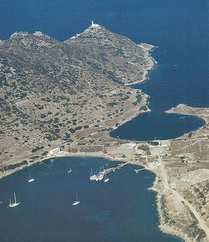 Cnidus, Knidos - the two harbours