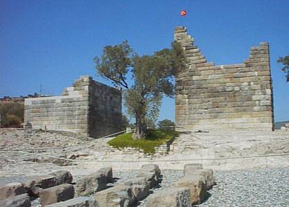 Myndos Gate Bodrum - restored by Ericsson and Trkcell