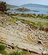 Amphi Theater und das St. Peter Kastell