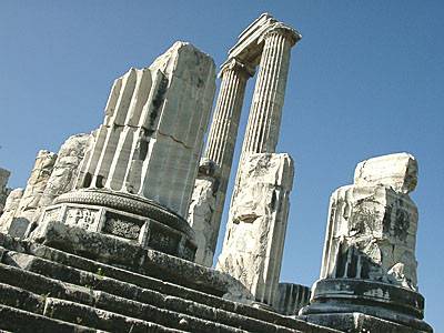 Tempelreste in Didyma